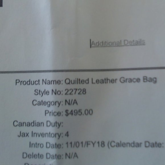 Coach Quilted Grace Bag - Picture 12 of 12